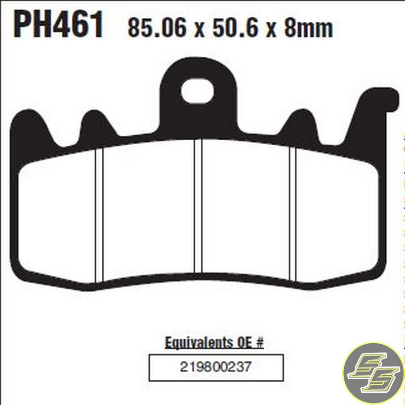 Premier Brake Pad Street Sintered Double H FA630HH