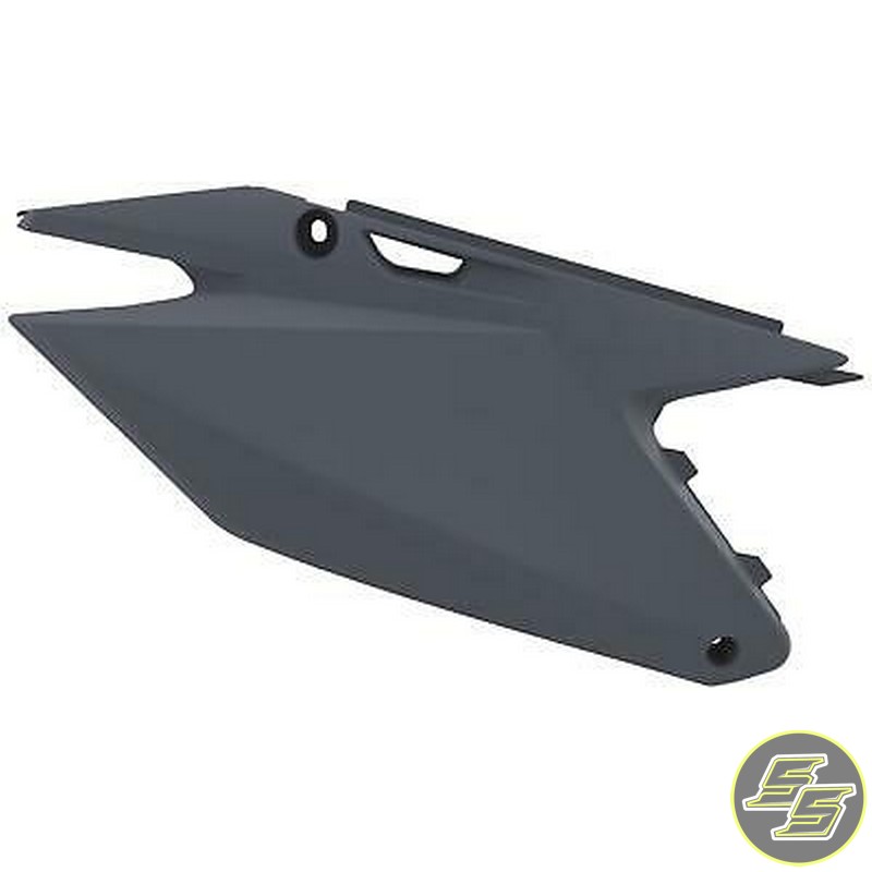 Polisport Side Covers Suzuki RM125|250 '96-00 Restyling Nardo Grey