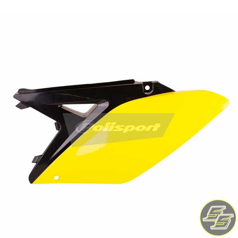 Polisport Side Covers Suzuki RMZ250 '10-17 Black/Yellow