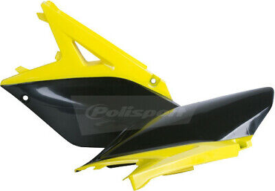 Polisport Side Covers Suzuki RMZ250 '10-17 Yellow/Black