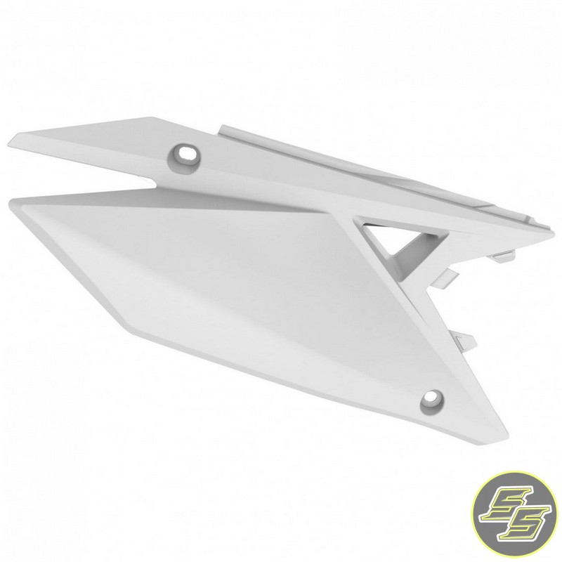 Polisport Side Covers Suzuki RMZ250|450 '18-20 White