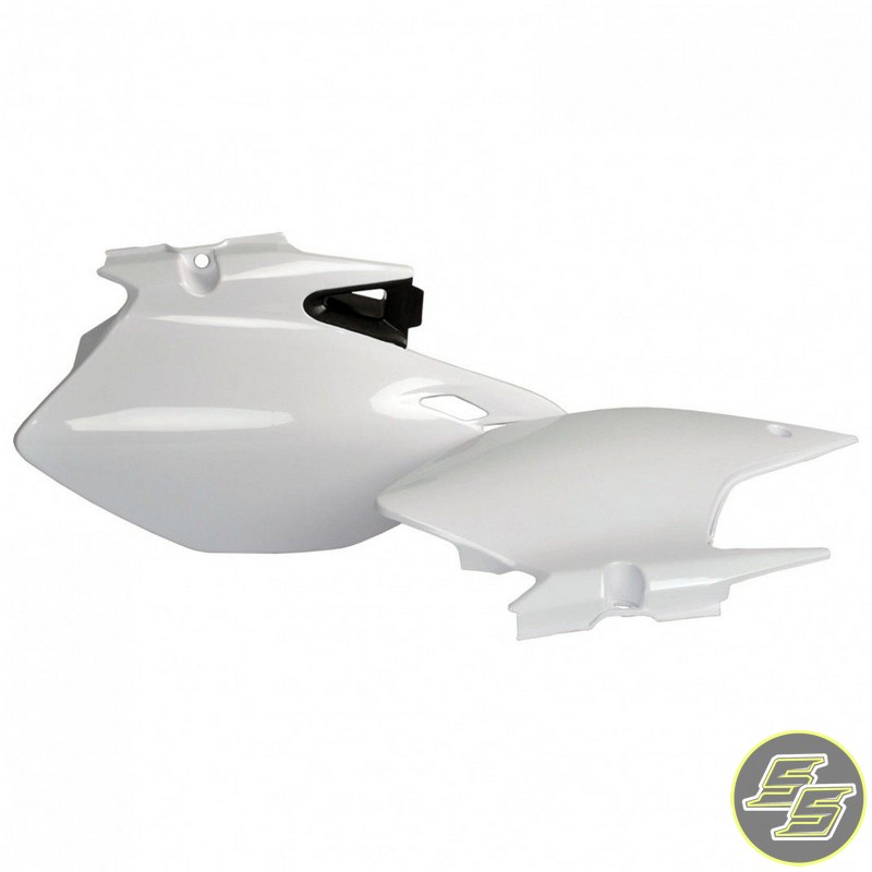 Polisport Side Covers Yamaha WR250|450F '07-11 Black/White