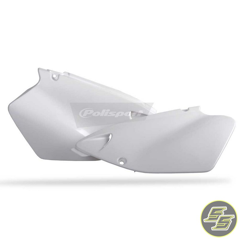 Polisport Side Covers Yamaha YZ125|250 '96-01 White