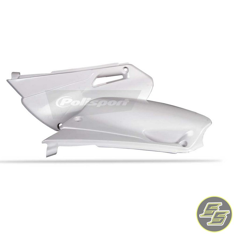 Polisport Side Covers Yamaha YZ85 '02-14 White