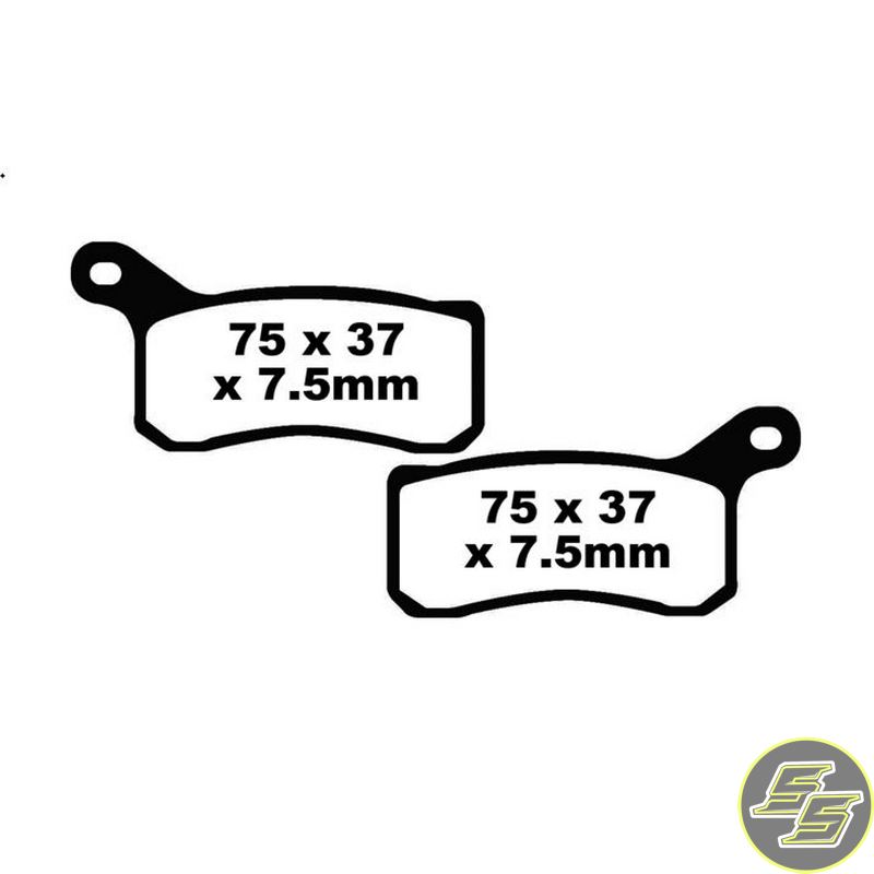 Premier Brake Pad Off Road Sintered FA602R