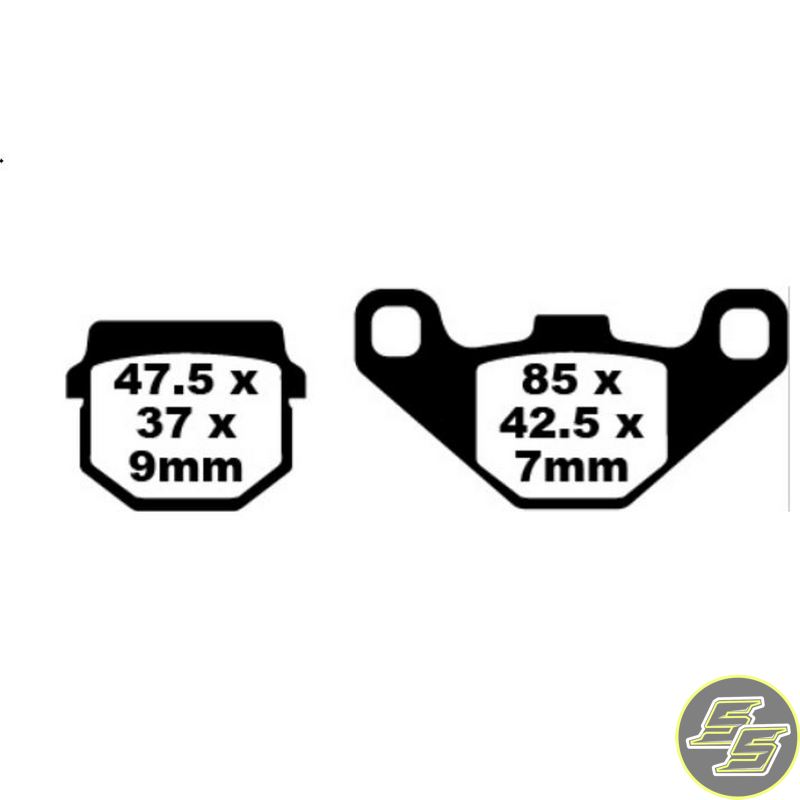 Premier Brake Pad Off Road Sintered FA83R