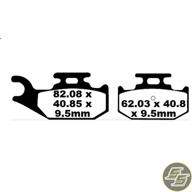 Premier Brake Pad Organic Standard FA428