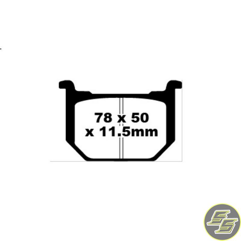 Premier Brake Pad Organic Standard FA51