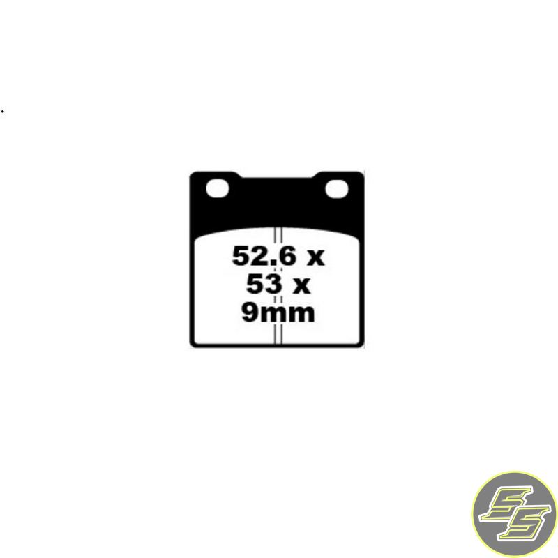 Premier Brake Pad Organic Standard FA63