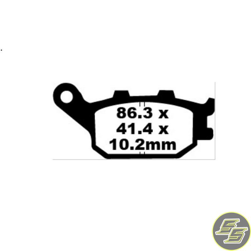 Premier Brake Pad Street Sintered Double H FA174HH