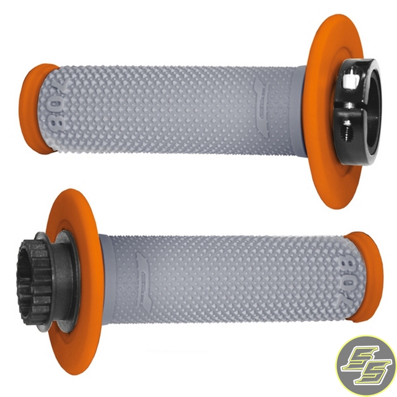 Progrip MX Grip Lock On 708 Orange/Grey