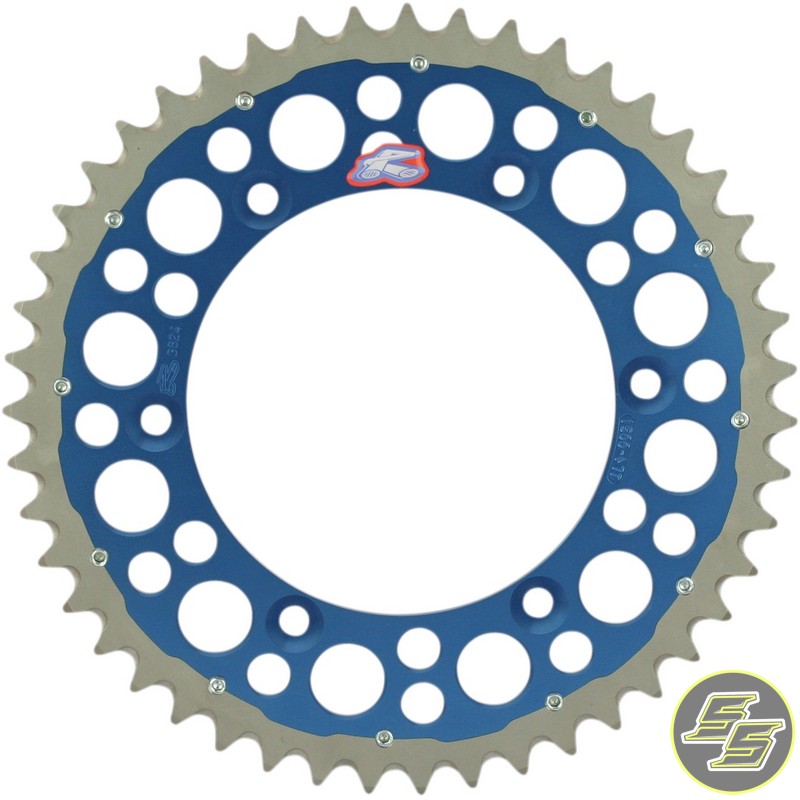 Renthal Sprocket Yamaha YZ125-450 Rear-48T Twinring Blue