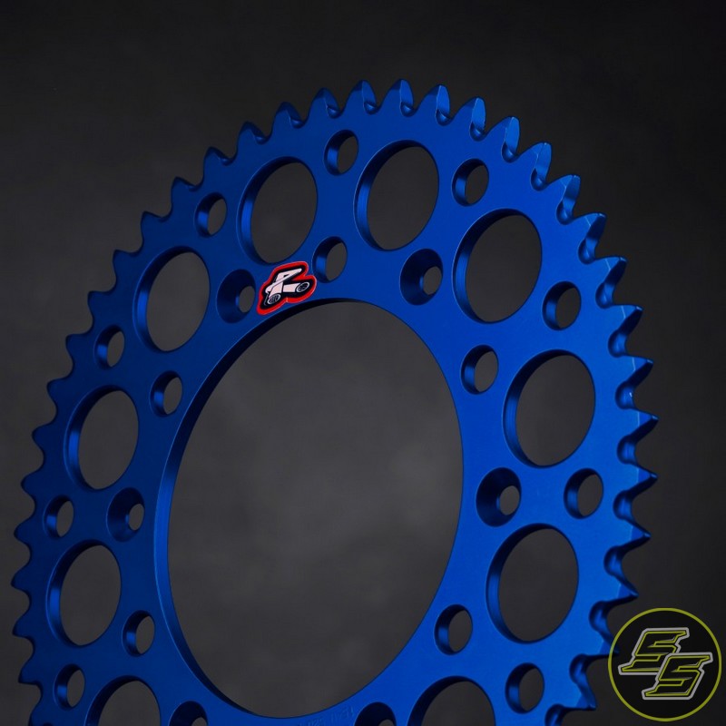 Renthal Sprocket Yamaha YZ125-450 Rear-48T Ultralight Blue