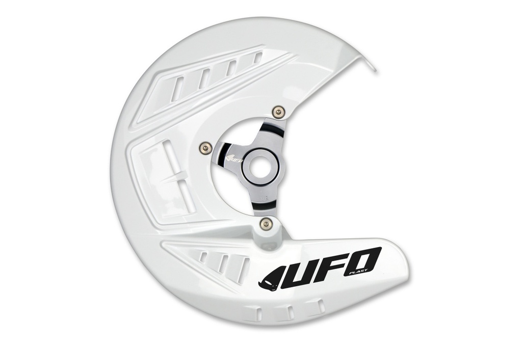 UFO Front Disc Guard Husqvarna TC|TE|FC|FE '15-21 White