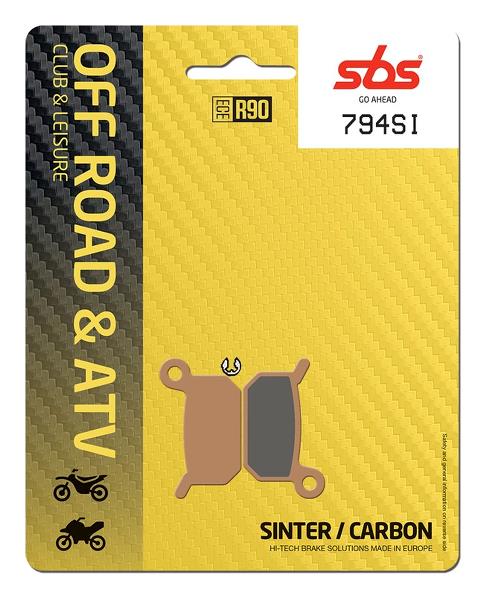 SBS Brake Pads Off Road & ATV Sinter/Carbon FA325R/794SI