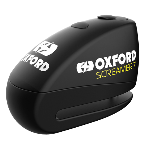 Oxford Screamer7 Alarm Disc Lock Black/Black