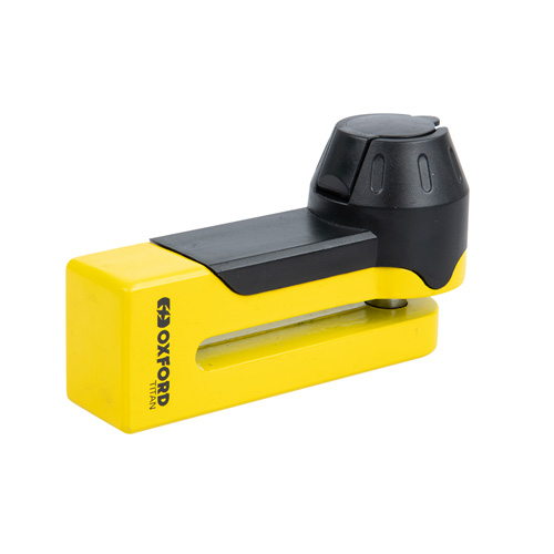 Oxford Titan Disc Lock 10mm Yellow