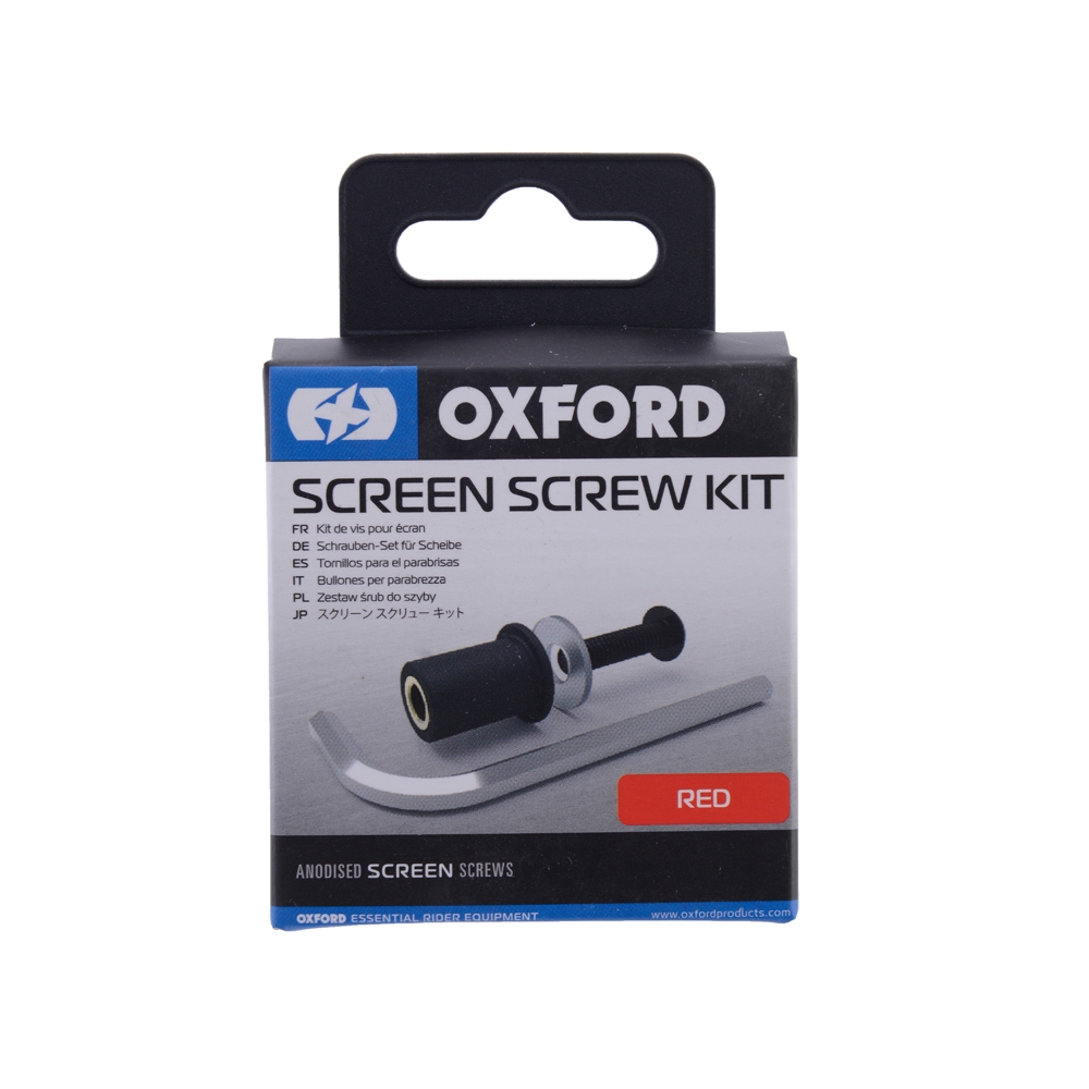 Oxford Screen Screw Red