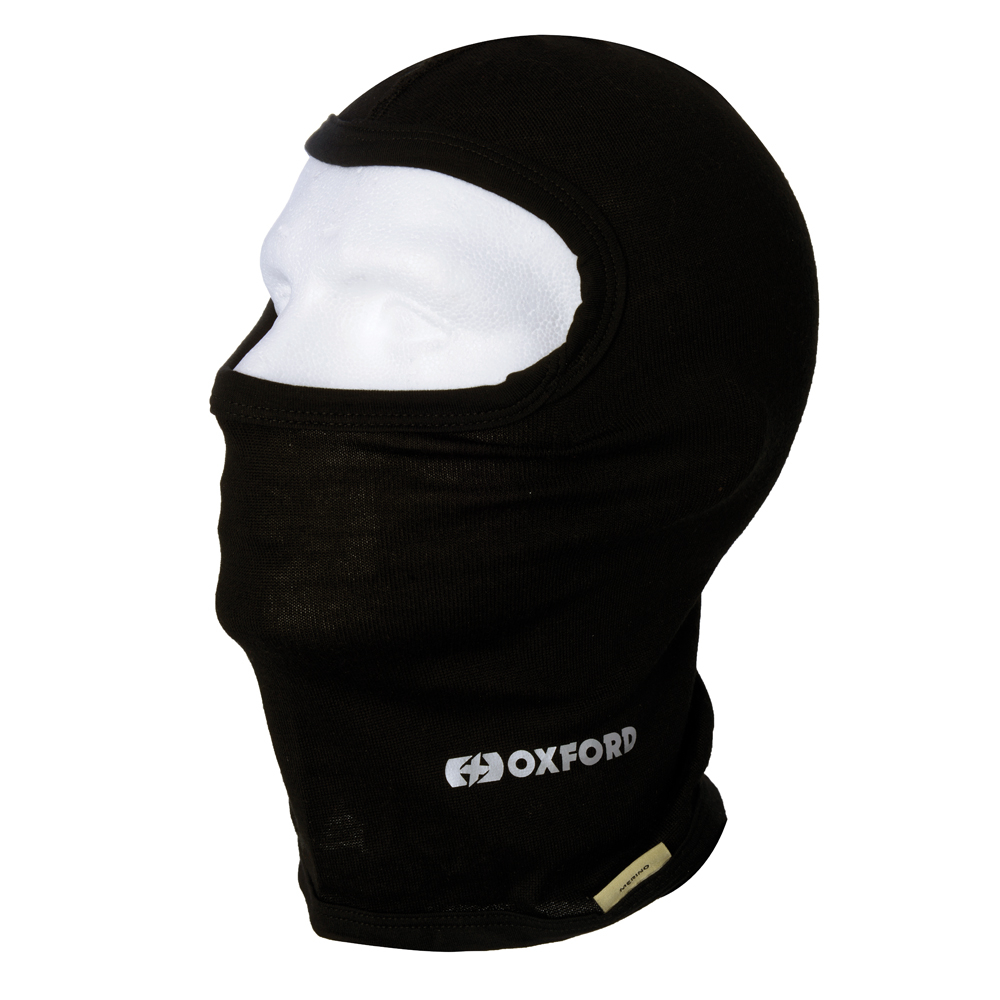 Oxford Deluxe Balaclava Merino Black