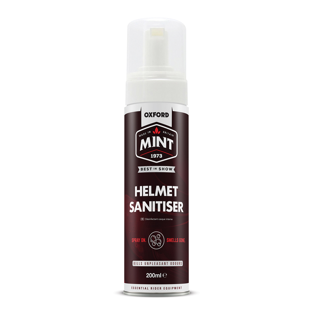 Oxford Mint Helmet Sanitiser Foam 200ml