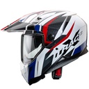 Caberg Xtrace Savana Adventure Helmet D6 White/Red/Blue (XL)