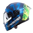 Caberg Drift Evo Storm Full Face Helmet Matt Blue/Yellow/Fluo