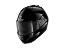 Shark Evo-ES Blank Flip Up Helmet Black