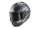 Shark Evo-ES Yari Flip Up Helmet Matt Grey/Blue