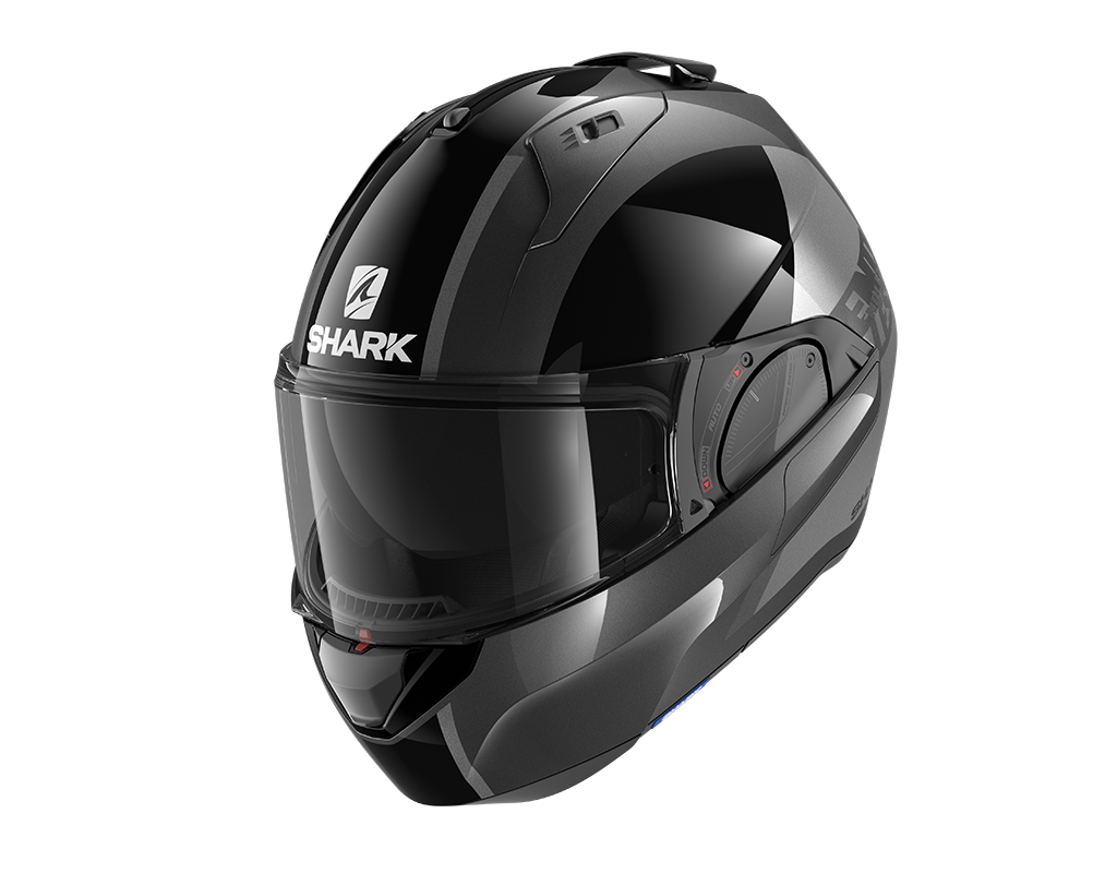 Shark Evo-ES Endless Flip Up Helmet Grey/Black