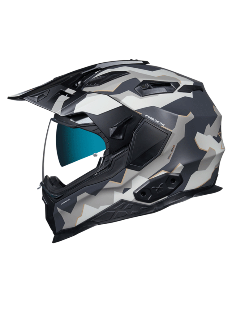 Nexx X.WED2 Hill End Adventure Helmet Matt Grey/Sand