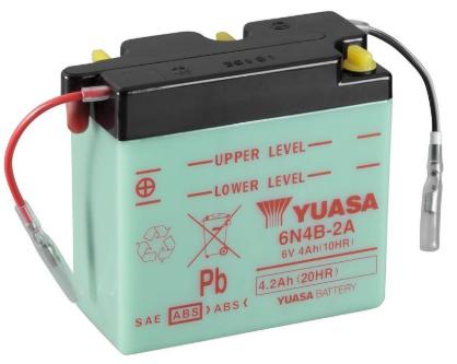 Toplite Battery 6N4B-2A Dry No Acid