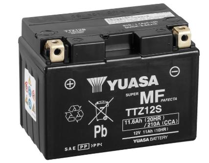 Toplite Battery TTZ12S Dry with Acid