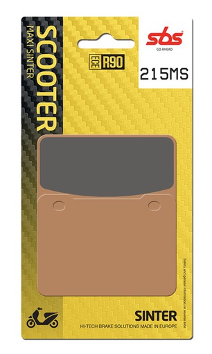 [SBS-215MS] SBS Brake Pad FA627 Scooter Maxi Sinter