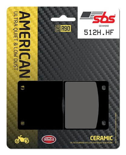 [SBS-512HHF] SBS Brake Pad FA36 American / V-Twin Ceramic