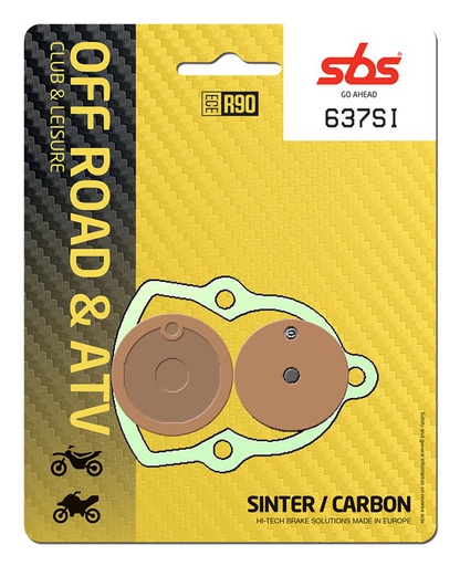 [SBS-637SI] SBS Brake Pad FA155 Offroad Sinter