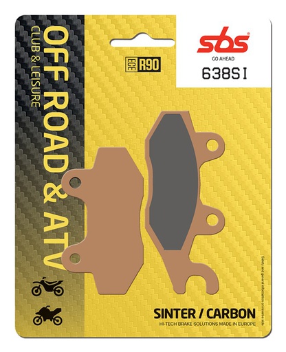 [SBS-638SI] SBS Brake Pad FA165/FA215 Offroad Sinter