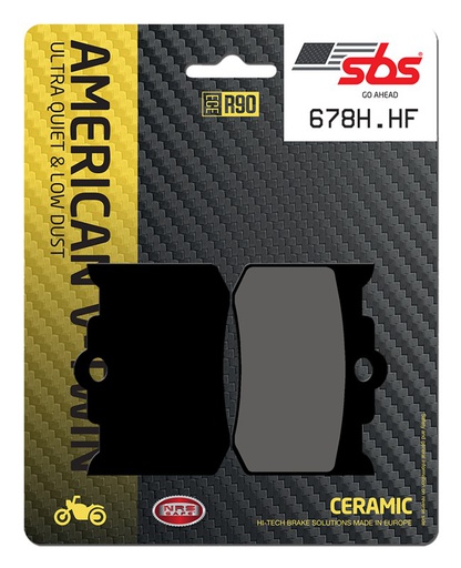 [SBS-678HHF] SBS Brake Pad FA95 American / V-Twin Ceramic