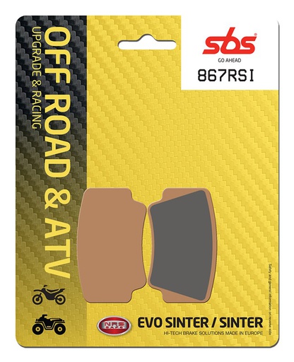 [SBS-867RSI] SBS Brake Pad FA463 Offroad Race Sinter