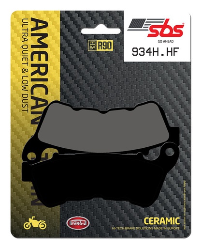 [SBS-934HHF] SBS Brake Pad FA640 American / V-Twin Ceramic