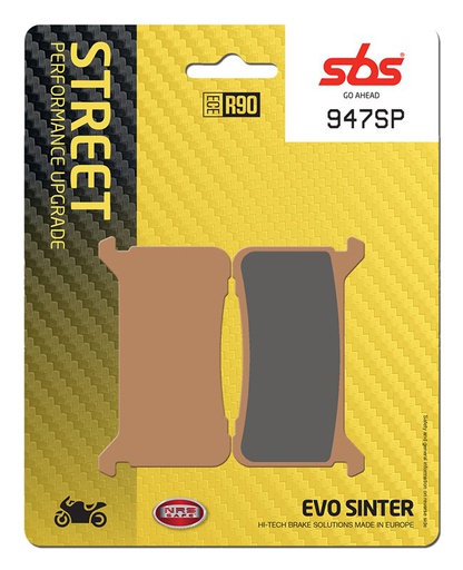 [SBS-947SP] SBS Brake Pad 947SP Street Evo Sinter Front