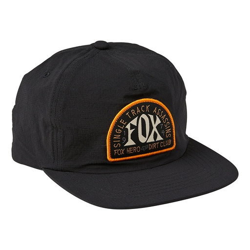 [FOX-28544-001] Fox Cap Single Track SB Black