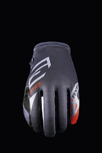 [FIV-12221235] Five MXF4 MX Glove Scrub Grey/Red