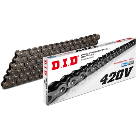 [DID-420VO130RB] DID Chain 420 130L VO O-Ring Clip Type RB Black