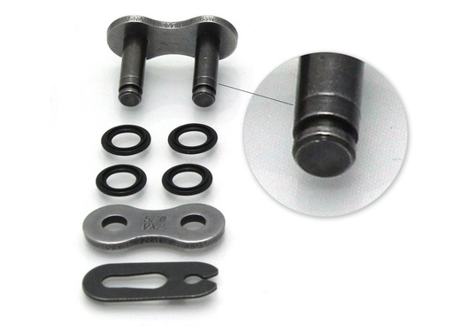 [DID-525VX3FJ] DID Chain Masterlink 525 VX3 X-Ring Clip Type FJ Natural