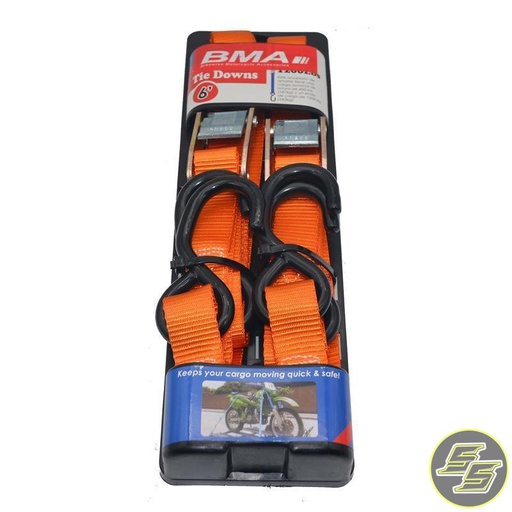 [BMA-CT02-OR] BMA Tie Down 2PC Orange