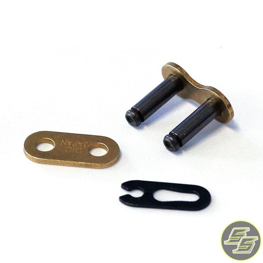 [DID-428NZGBFB] DID Chain Masterlink 428 NZ Clip Type Gold/Black