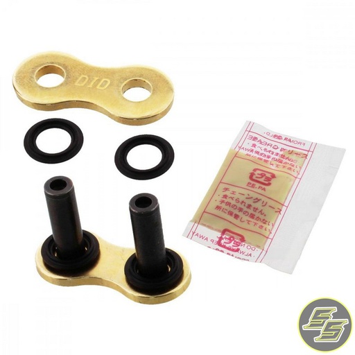 [DID-520ZVMXZJGG] DID Chain Masterlink 520 ZVMX X-Ring Rivet Type ZJ Gold