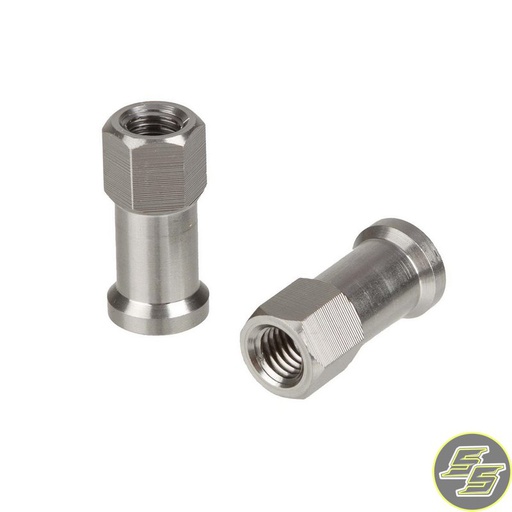 [DRC-58-02-105] DRC Rim Lock Nuts Titanium 2pc