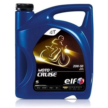 [ELF-M4C-20W50-4] Elf Moto 4 Cruise 4T Engine Oil 20W50 4L