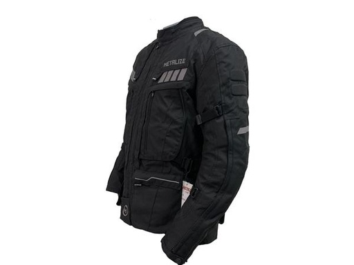 [MET-MTZ440JDBLK] Metalize 440 Adventure Jacket Black/Black